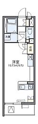 LEONEXTヴィラージュ榴岡 ワンルームの間取図画像