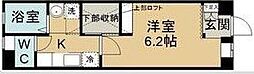 アーバンハイツ東照宮 1階1Kの間取り