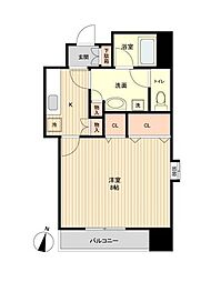 Ｓ−ＦＯＲＴ榴岡公園 3階1Kの間取り
