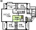 ロイヤルパレス上杉3階15.5万円