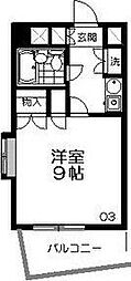 エスパシオ支倉 1Kの間取図画像