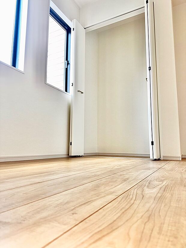 洋室5.3帖の収納です