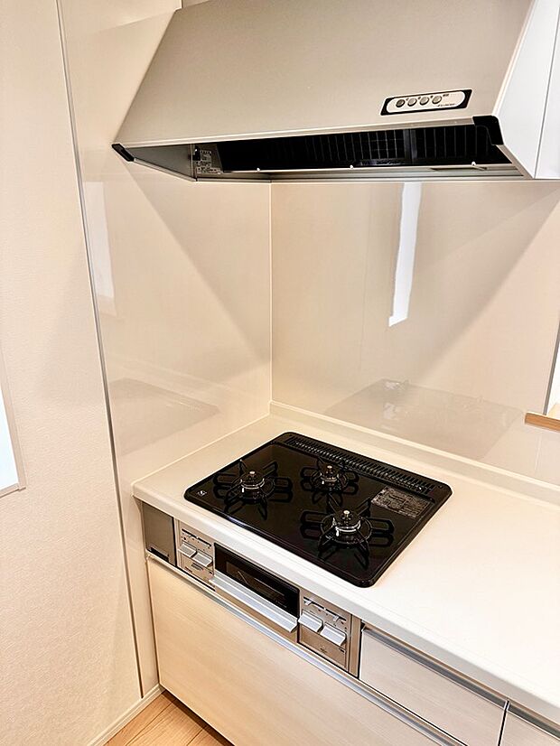 3口ガスコンロです。