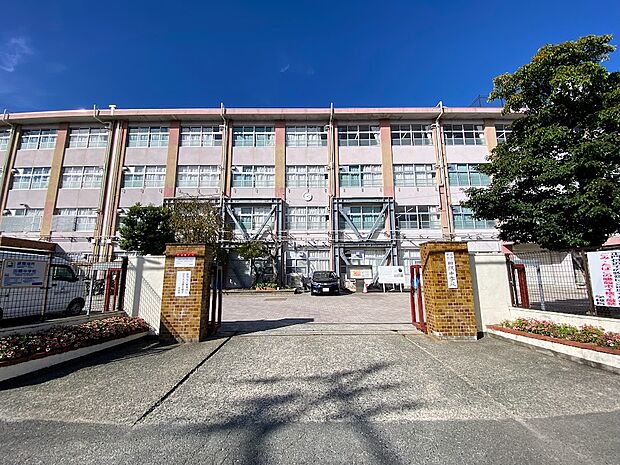 福岡市立田隈中学校（1031m）