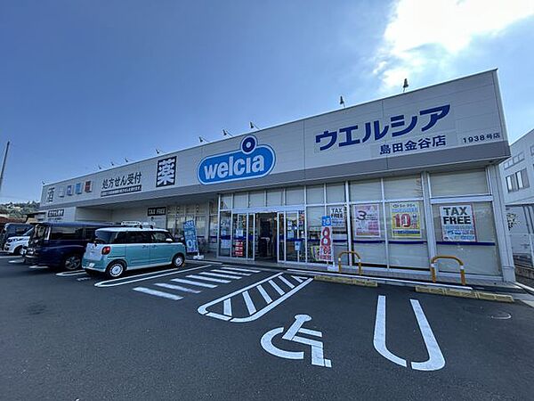ウエルシア島田金谷店 徒歩11分。 830m