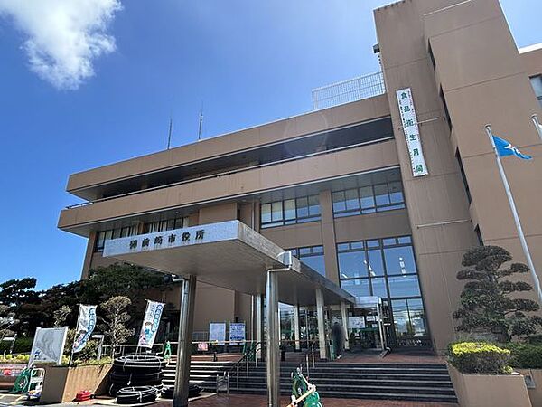 徒歩95分。御前崎市役所 7590m