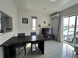 津山市小原　戸建て 4LDKのリビング/ダイニング