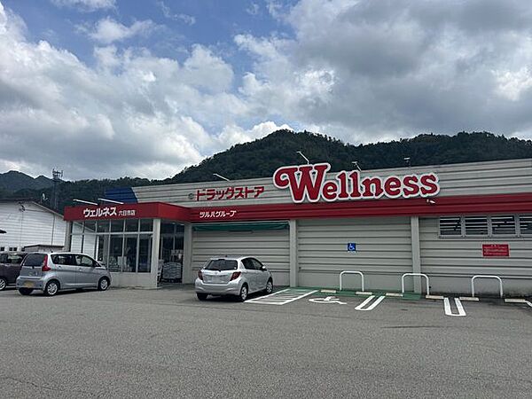 ローソン　六日市インター店 【周辺環境/ドラッグストア】ウェルネス六日市店まで約220m（徒歩3分） 550m