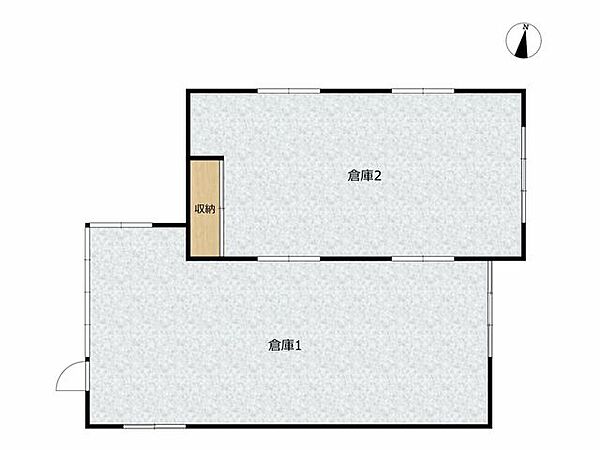 【離れ間取図】図面と現況に相違がある場合は現況優先とします。