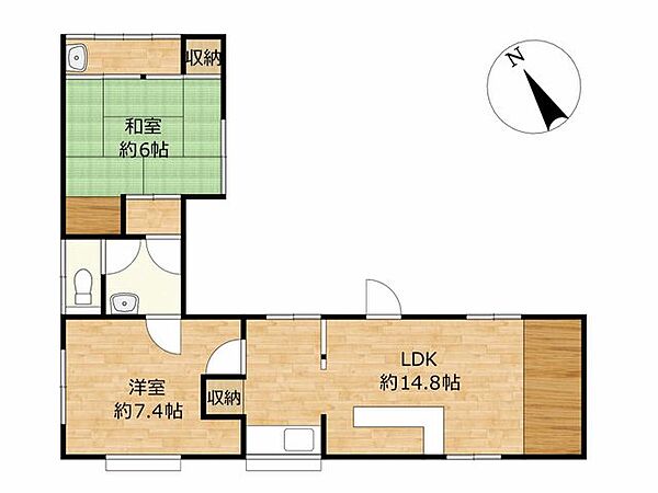 【間取図】図面と現況に相違がある場合は現況優先とします。
