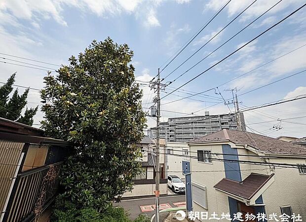 バルコ二ーからの眺望です