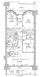 レーベンハイム小手指さくら通り 2SLDKの間取図画像
