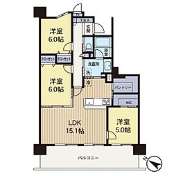 エル・スタージュ 3LDKの間取図画像