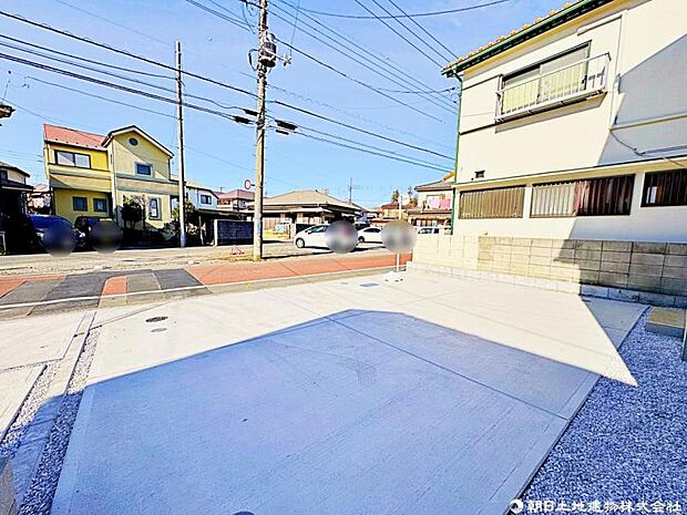 出し入れしやすい駐車場(2台可)