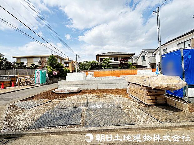 【外観】8月下旬完成予定、建築過程もご見学いただけます。