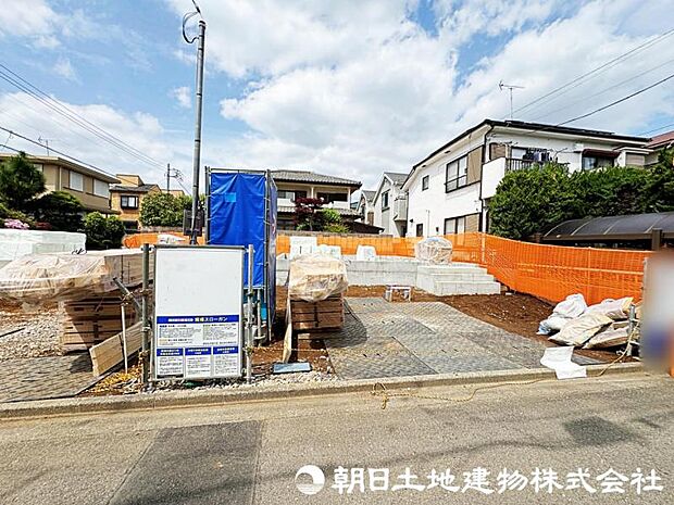 【外観】建築中だからこそ、構造見学受付中