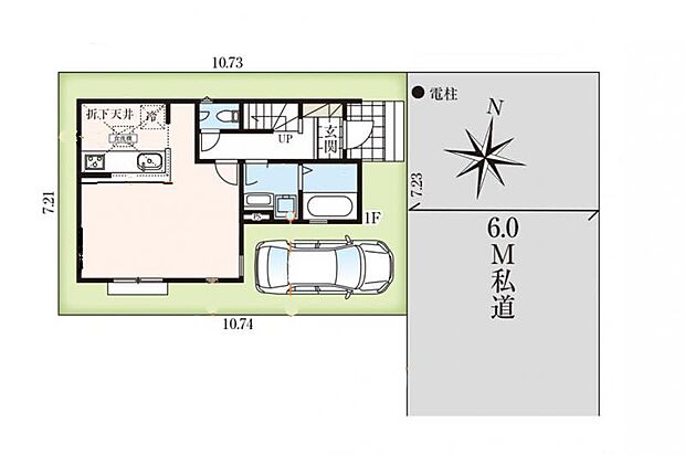 【区画】区画の配置が分かる区画図です。敷地の大きさや位置関係を把握しやすく、比較検討に役立ちます。