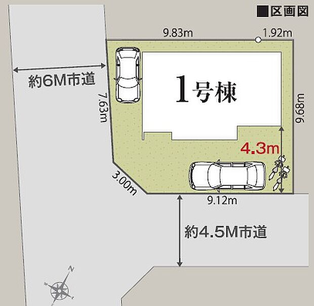 区画図