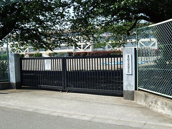 東大和市立第四中学校まで徒歩16分　1207ｍ！安全で安心な通学環境。落ち着いた周辺で子育ても快適です。