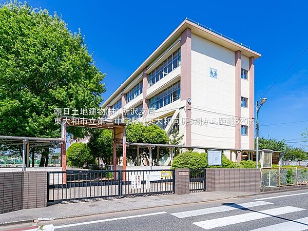 東大和市立第三中学校まで徒歩13分　973ｍ！安全で安心な通学環境。落ち着いた周辺で子育ても快適です。