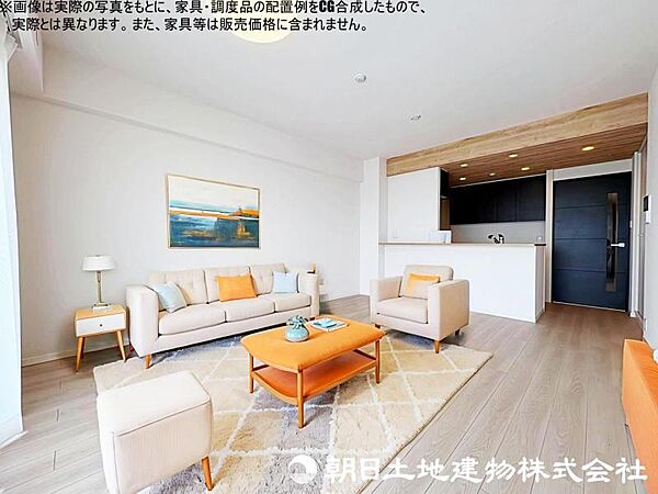 【リビング】毎日過ごす空間が明るく開放感たっぷり。陽当たり良好で、快適にお過ごしいただけます