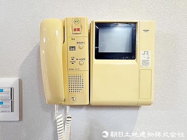 ＴＶモニター付インターホンですのでセキュリティ面でも安心ですね