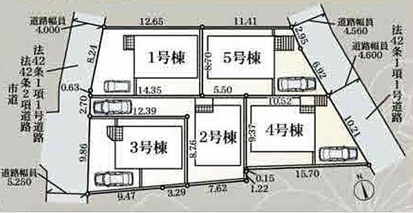 区画図　3号棟