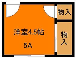 LaMaison神田 ワンルームの間取図画像