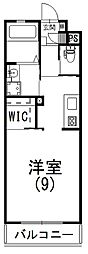 リライフ富塚 1Kの間取図画像