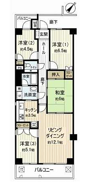 間取り：334000241381