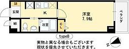 間取図画像 1K
