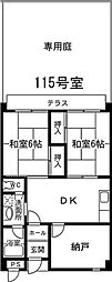 間取図画像 3DK