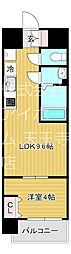 仮)AND TERRACE文の里 1LDKの間取図画像