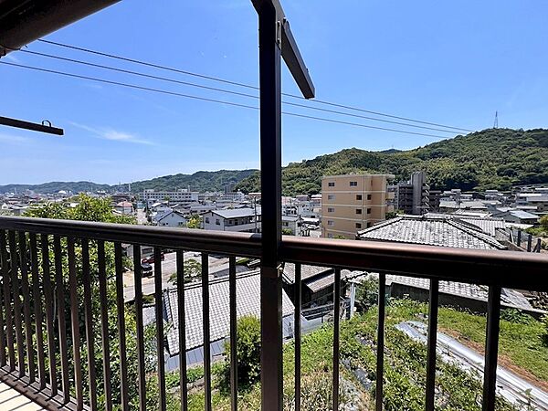 2階バルコニーからの眺望