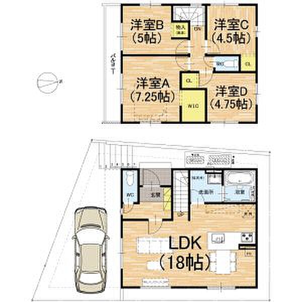 間取り：326000266182