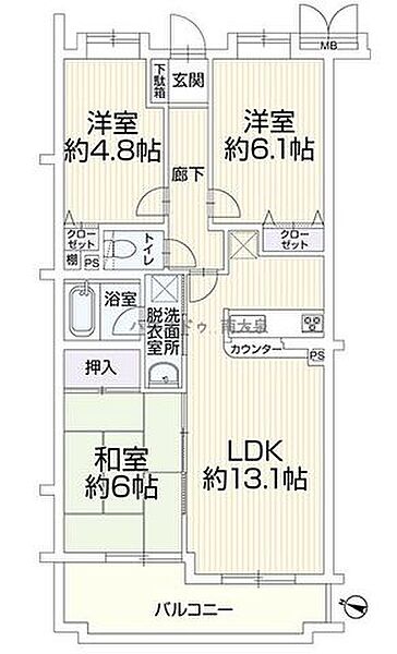 間取り：313004850823