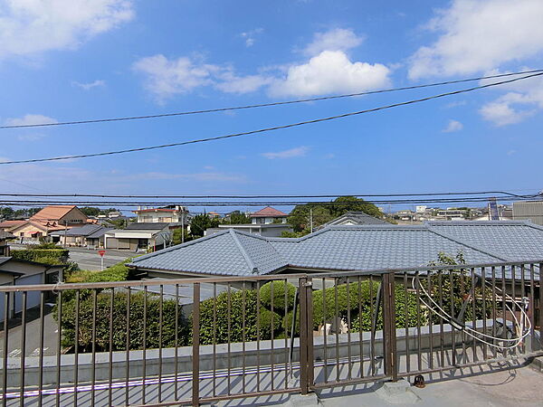 ルーフバルコニーからの景色