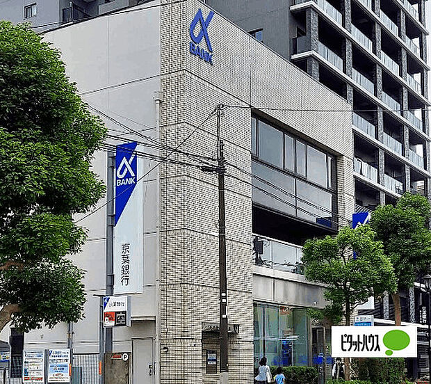 銀行「京葉銀行天王台支店まで1751m」