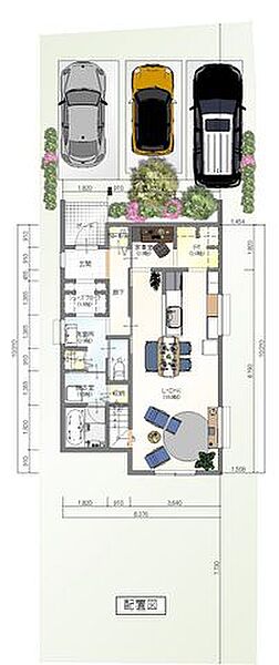 建物プラン例（間取り図）