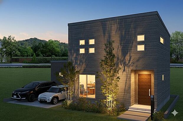 4LDK外観パース南東