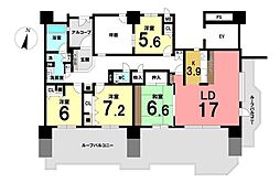 ファミール長良ヶ丘 4LDKの間取図画像