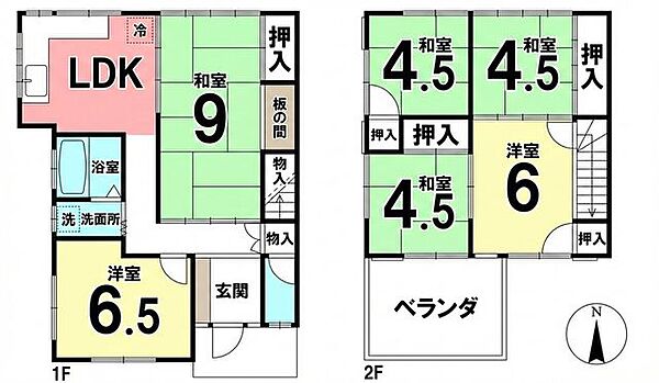 間取り：321000079977