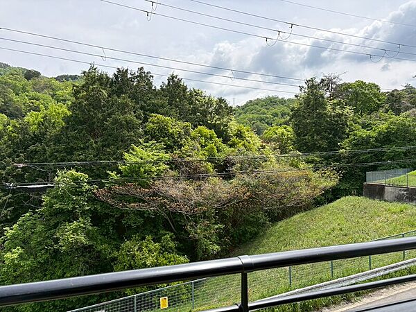 バルコニーからの眺望！陽当たり・通風・眺望良好です♪