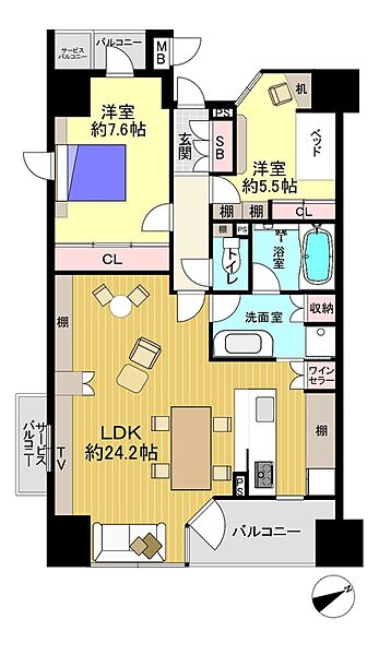 間取り：326000225447