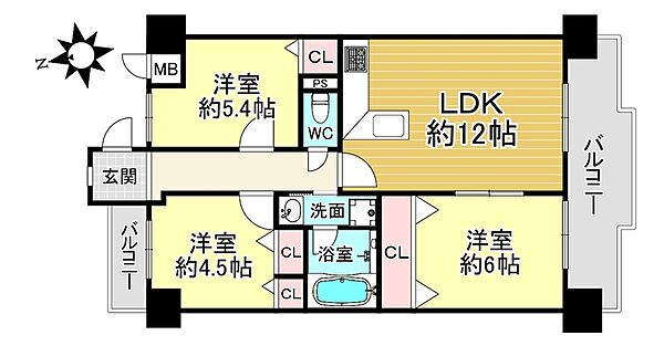 間取り：326000238355