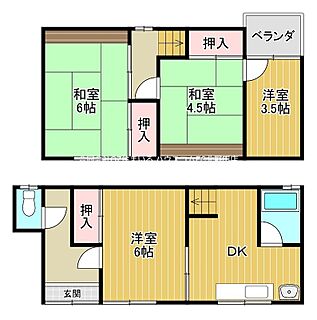 間取り：227101524565