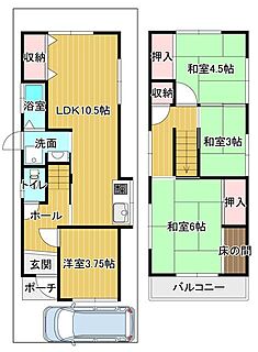 間取り：227103557364