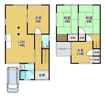 間取り：227103586181