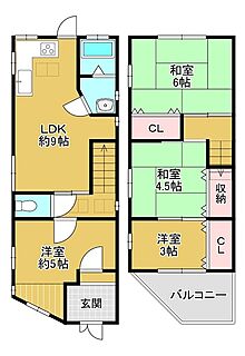 間取り：227104393788