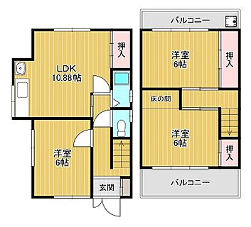 間取り：227104410967